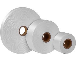 1 rolls white double-sided tape in various sizes