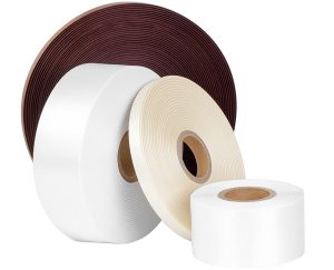 4 rolls double-sided tape in various colors