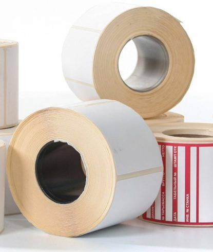 7 rolls of custom labels